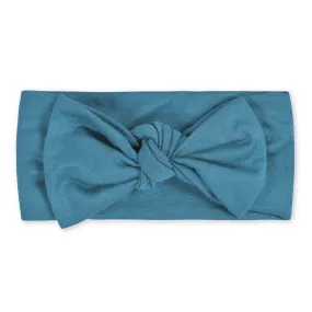 Girls Ocean Teal Buttery Soft Viscose Made from Eucalyptus Headband