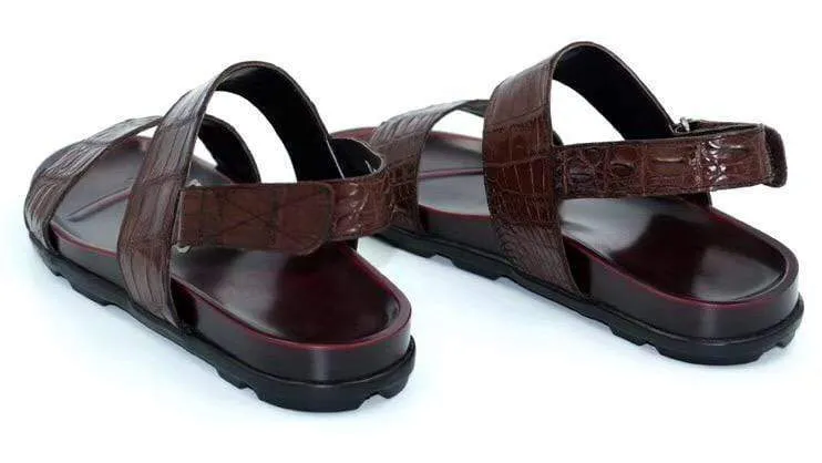 Crocodile Shoes Crocodile Leather Sandals