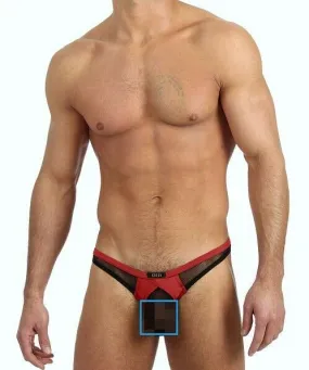 Gregg Homme Thong X-Rated Maximizer Support Tangas Red 85004 126