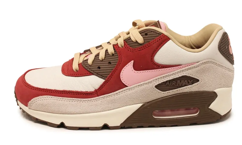 Nike Air Max 90 NRG Bacon 2021 Sail Pink Red Brown (CU1816-100) Men Size 4-10