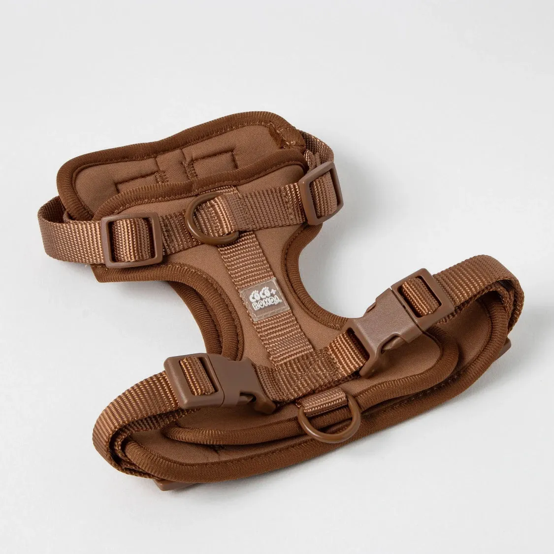 No-Pull Dog Harness in Mocha - Walk Your Dog with Ease