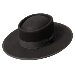 Olive & Pique - Wool Felt Telescope Gambler (Bolero) Hat