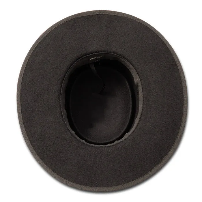 Olive & Pique - Wool Felt Telescope Gambler (Bolero) Hat