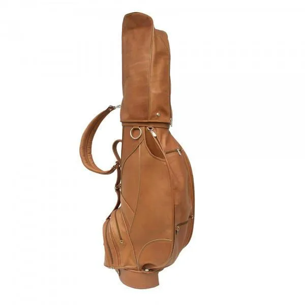 Piel Deluxe 9" Leather Golf Bag