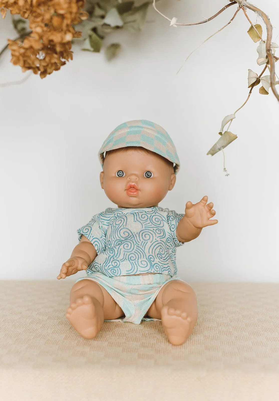 Tee, Shorts & Visor Dollie Bundle | Wave